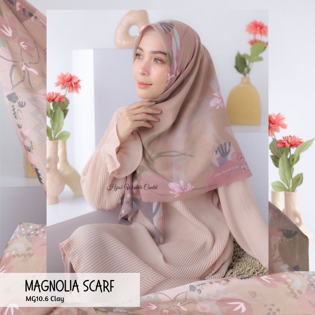 Magnolia Scarf ICY Voal - MG10.6 Clay