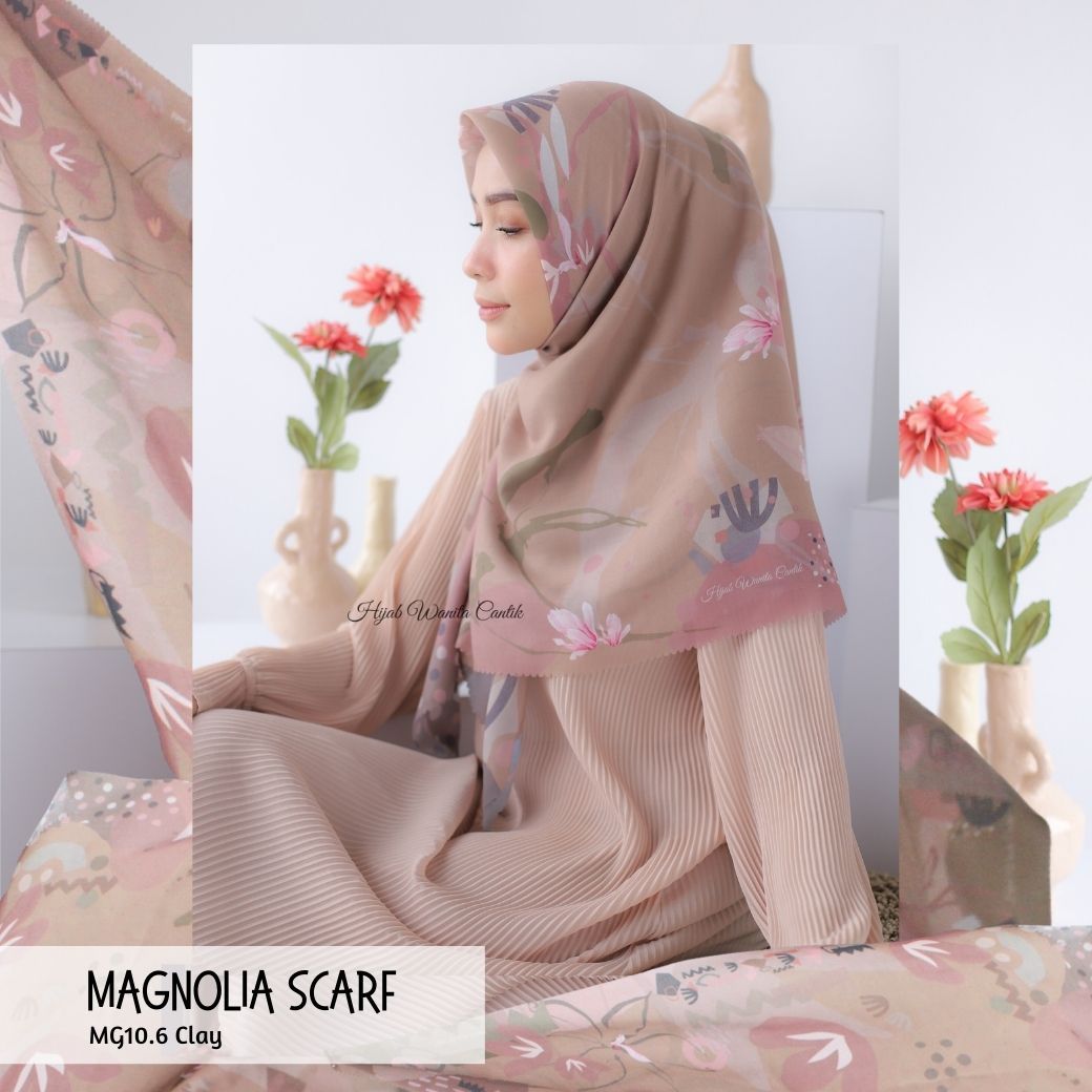 Magnolia Scarf ICY Voal - MG10.6 Clay