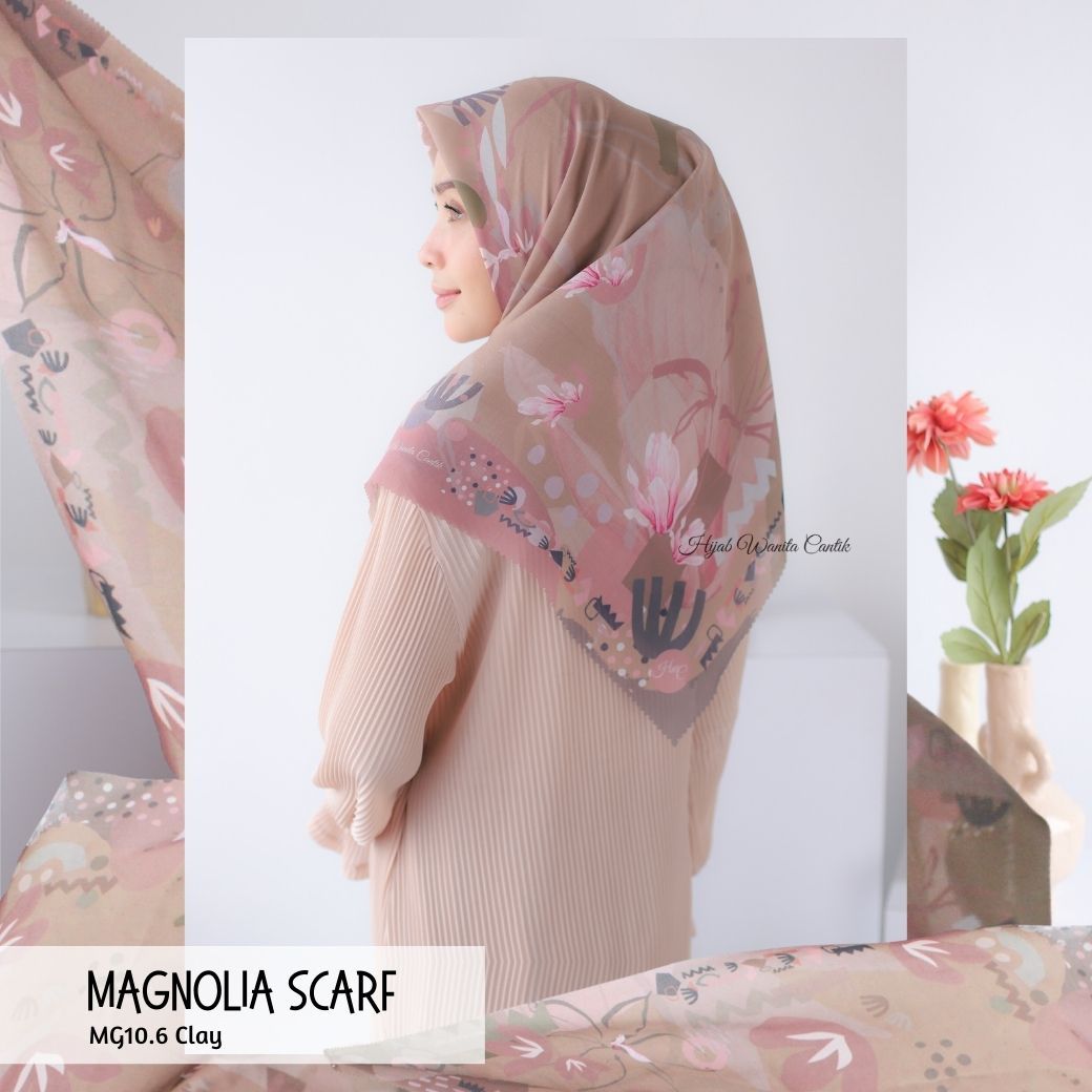 Magnolia Scarf ICY Voal - MG10.6 Clay