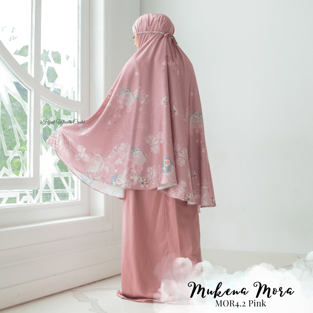 Mukena Mora Prayer Set - MOR4.2 Pink