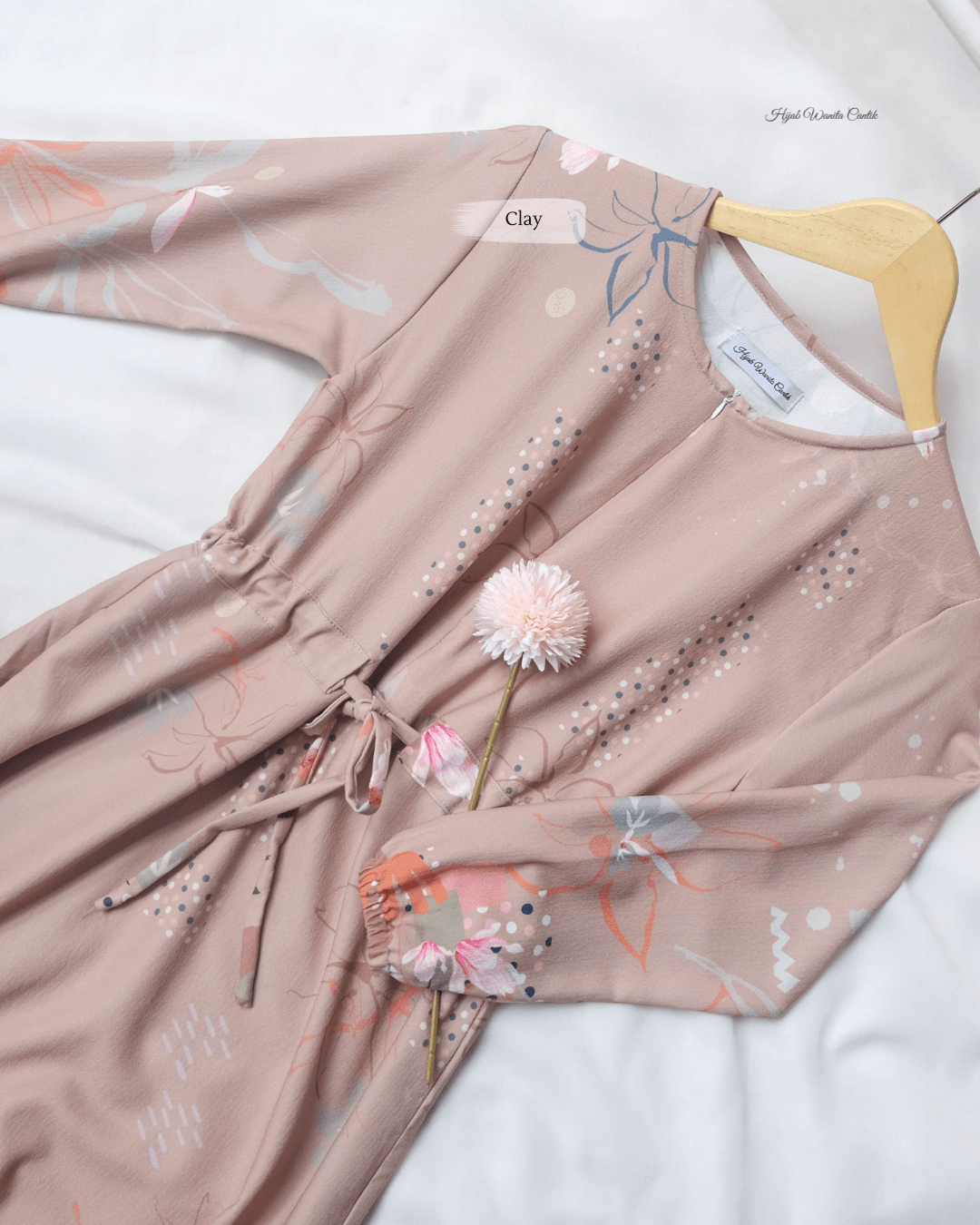 [CLEARANCE SALE] Magnolia Dress Anak Custom - DMA3.4 Clay
