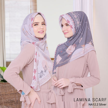 Segiempat Lamina Scarf  - NA12.2 Silver