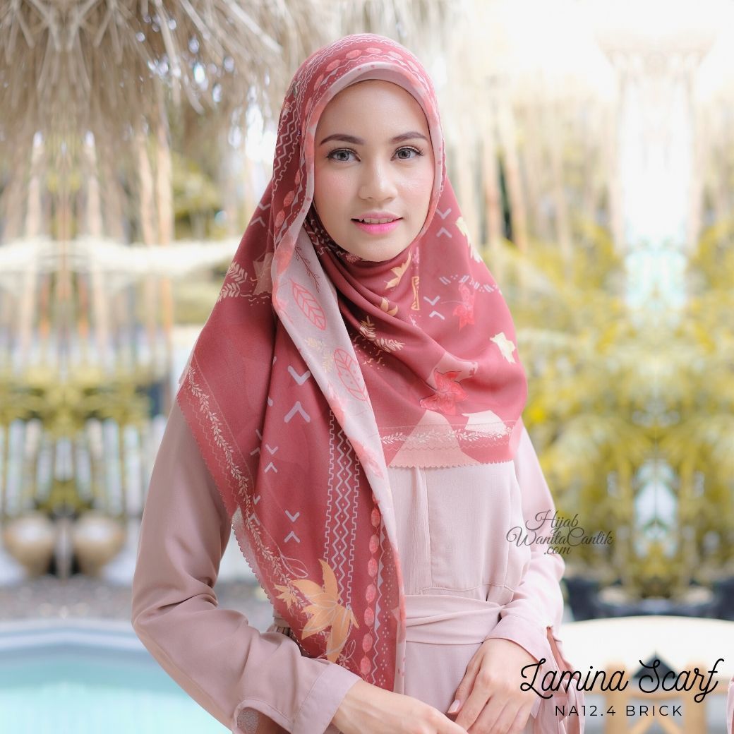 Segiempat Lamina Scarf  - NA12.4 Brick