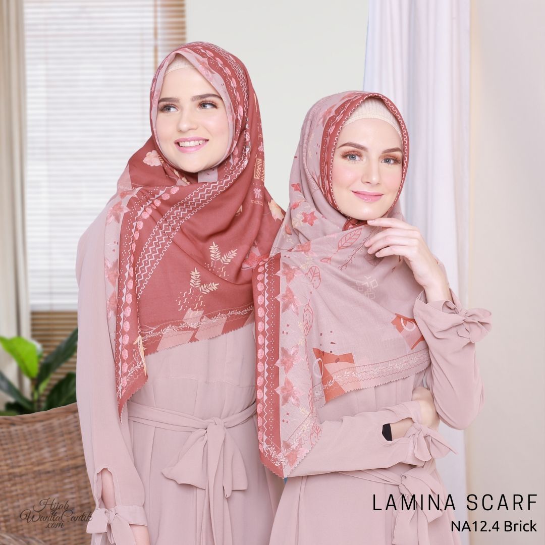 Segiempat Lamina Scarf  - NA12.4 Brick