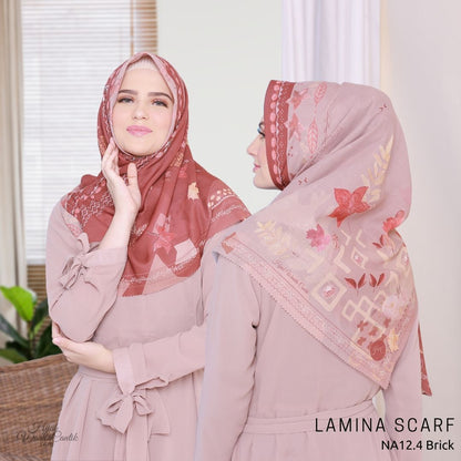 Segiempat Lamina Scarf  - NA12.4 Brick