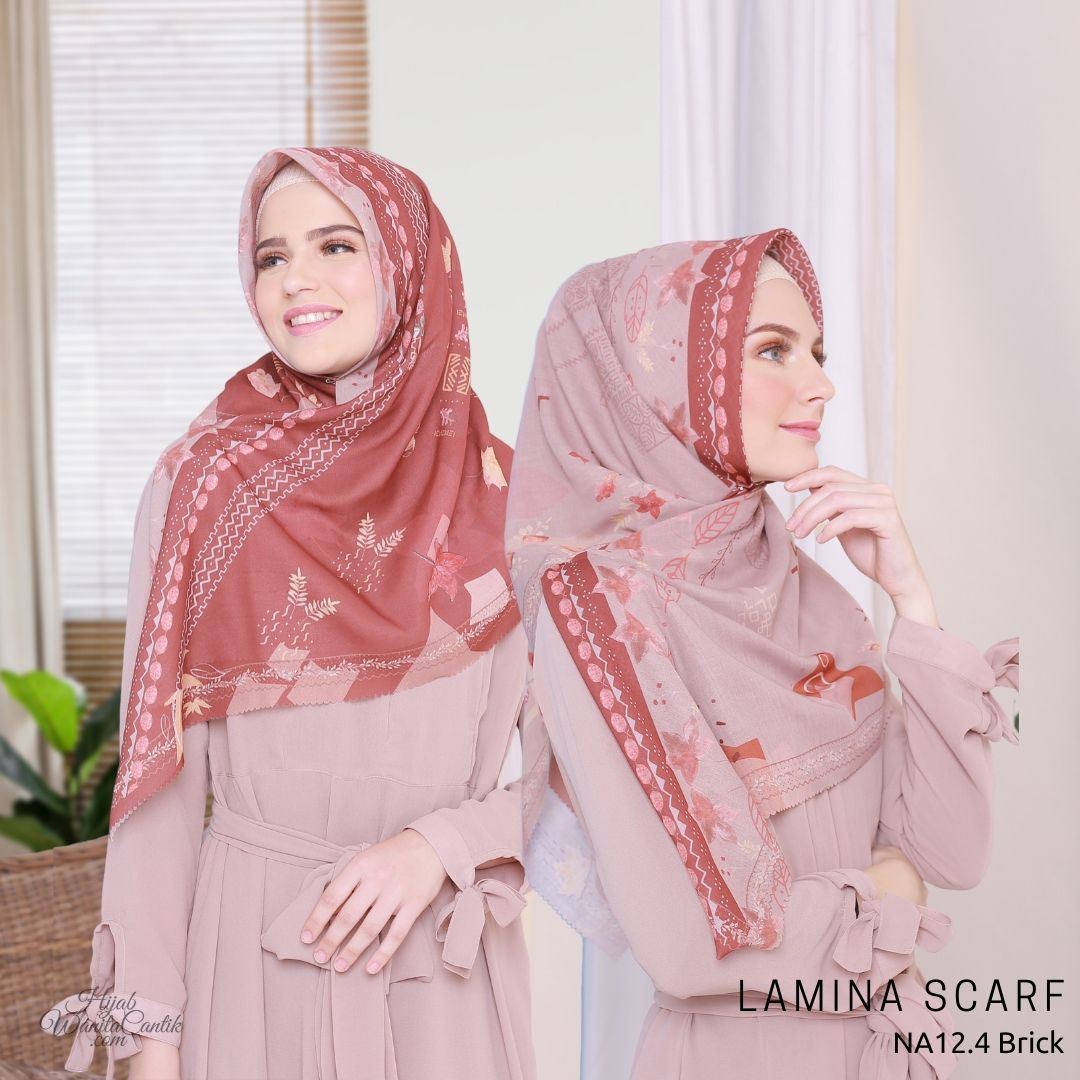 Segiempat Lamina Scarf  - NA12.4 Brick