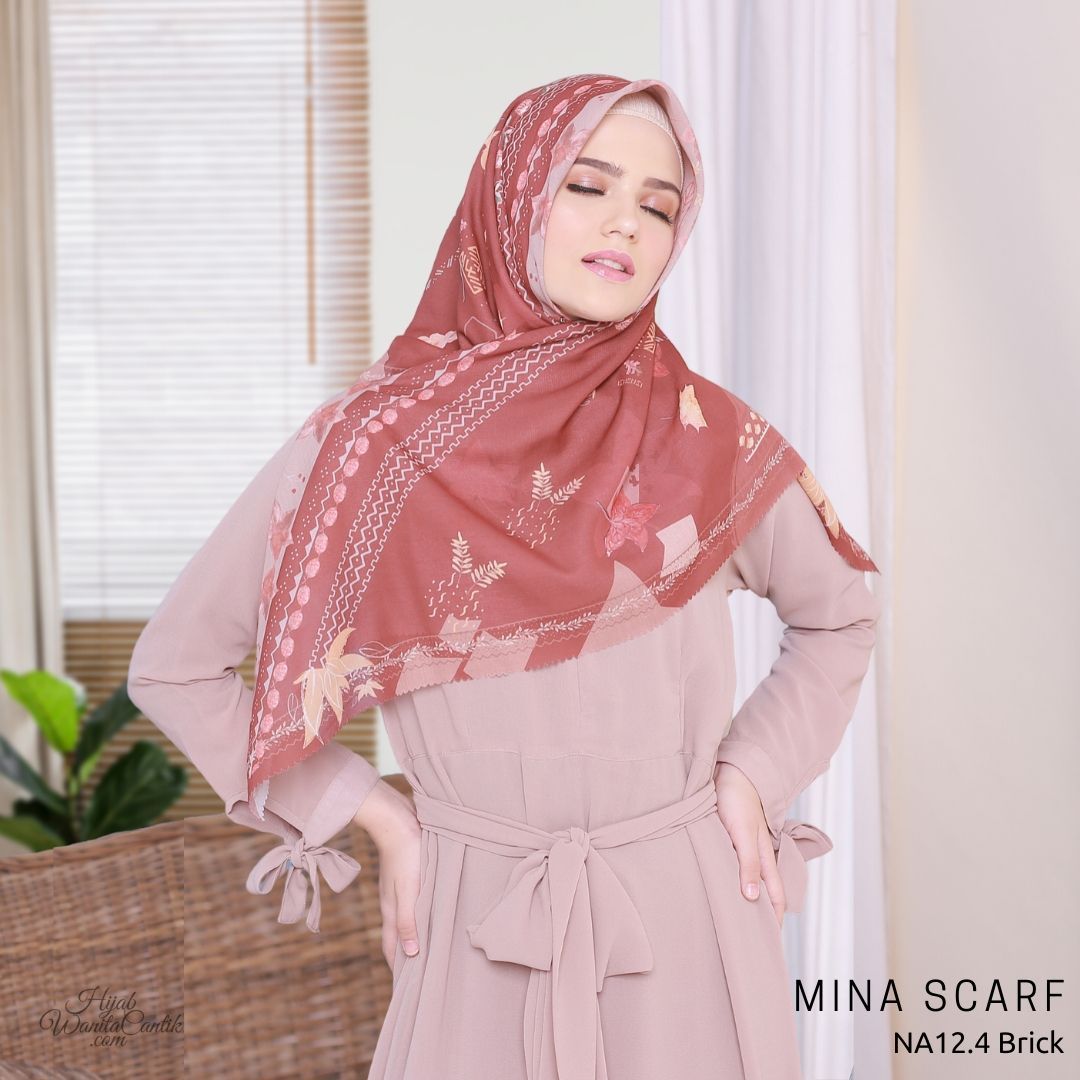 Segiempat Lamina Scarf  - NA12.4 Brick