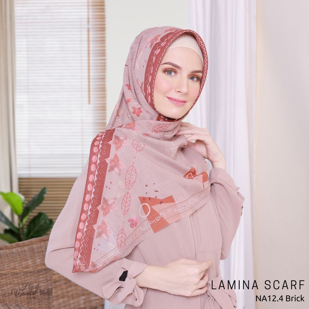 Segiempat Lamina Scarf  - NA12.4 Brick