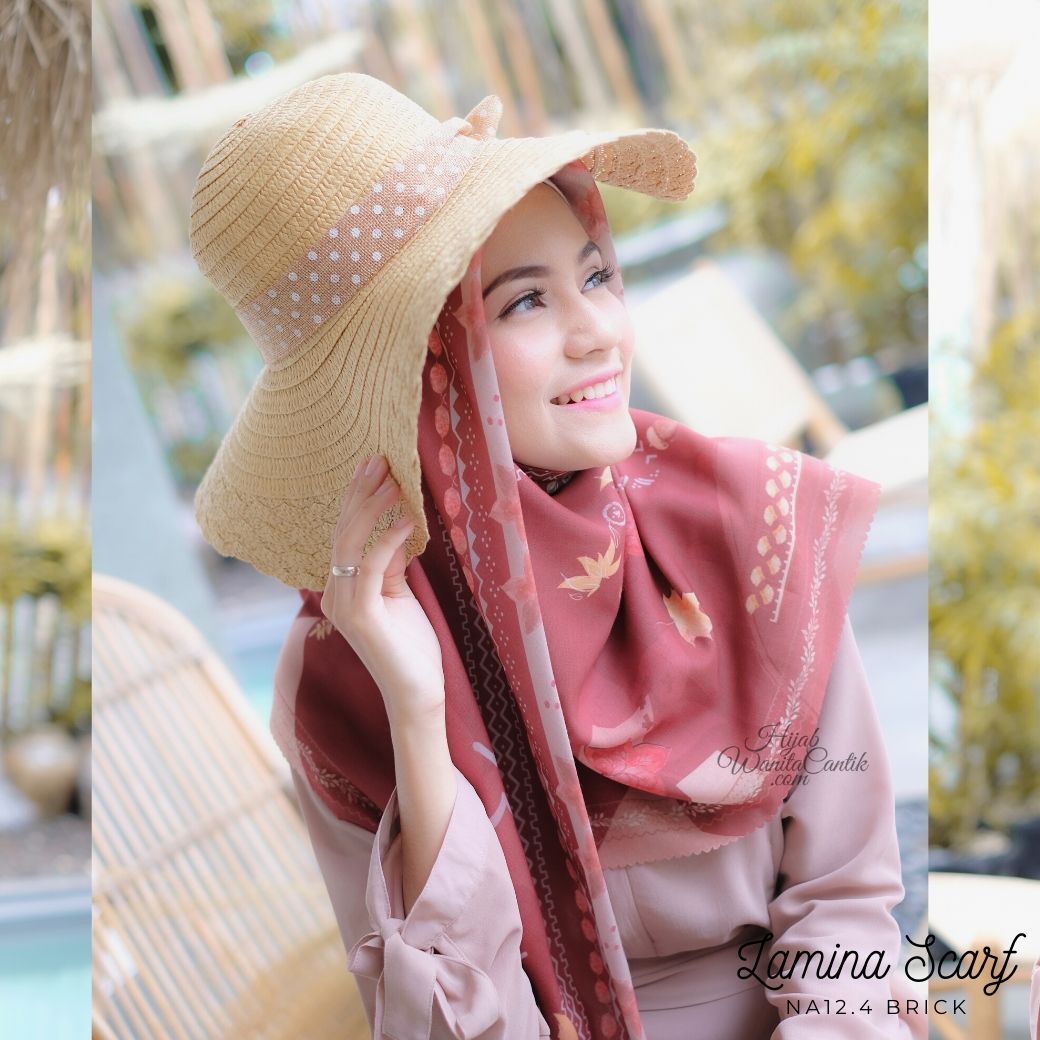 Segiempat Lamina Scarf  - NA12.4 Brick