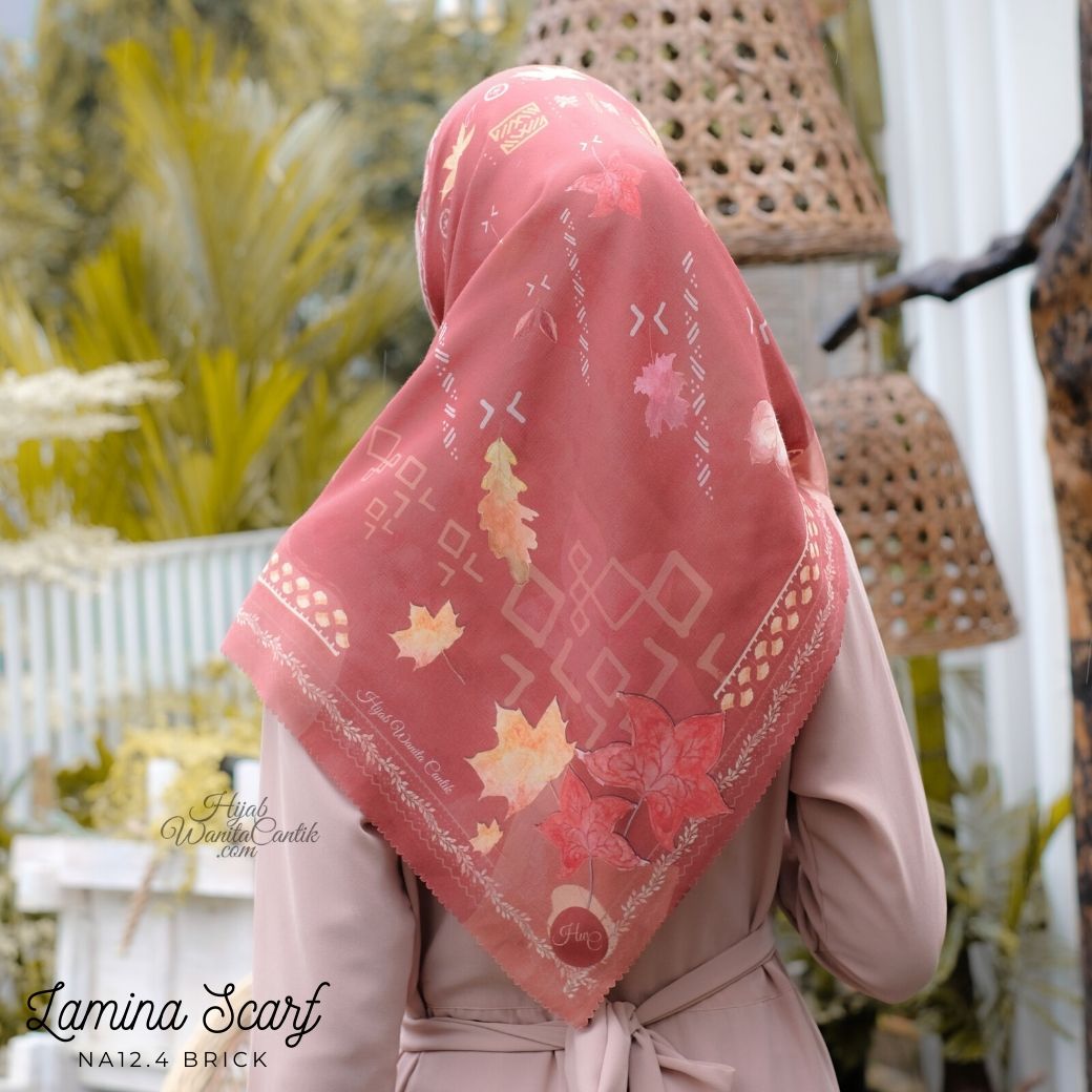 Segiempat Lamina Scarf  - NA12.4 Brick