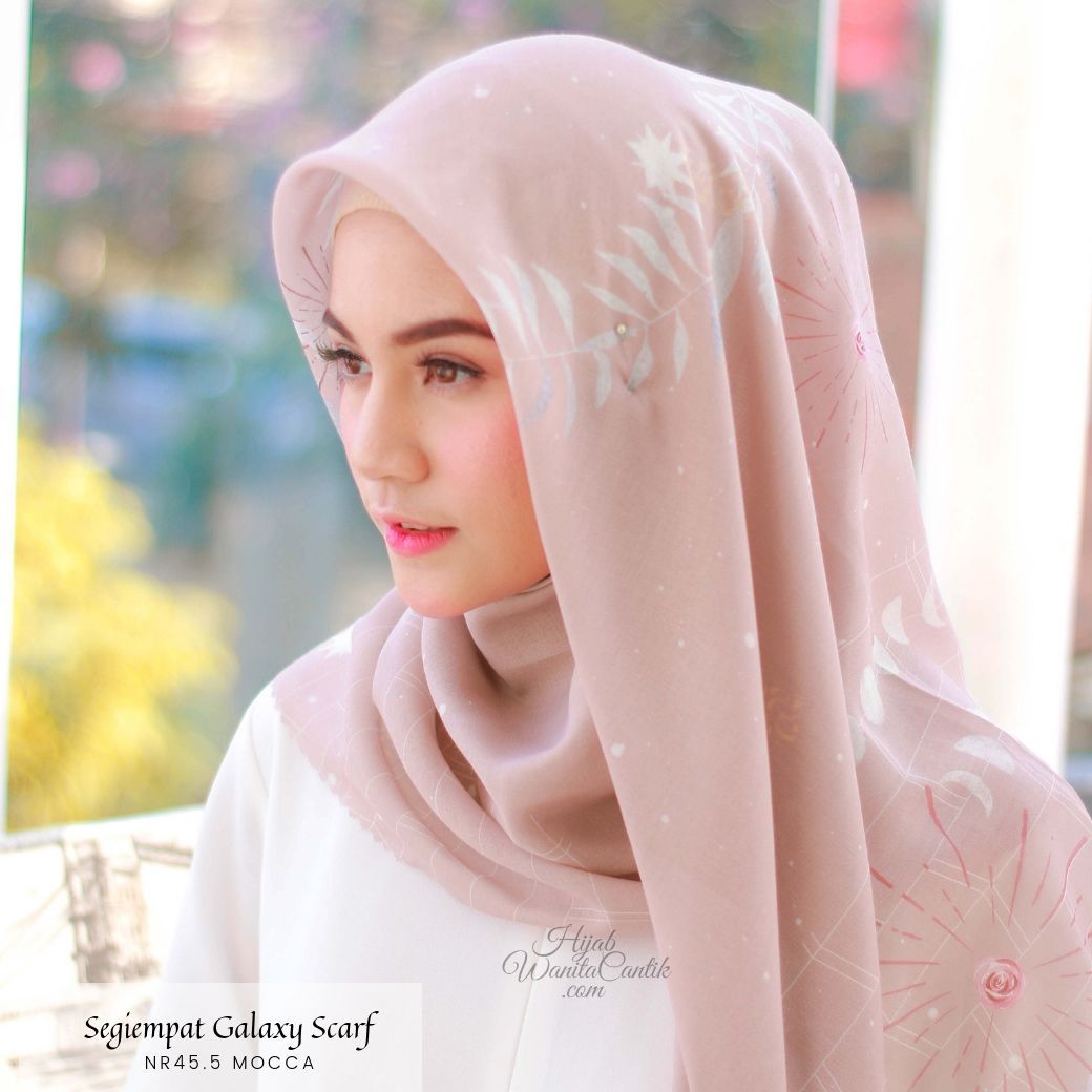 Segiempat Galaxy Scarf - NR45.5 Mocca