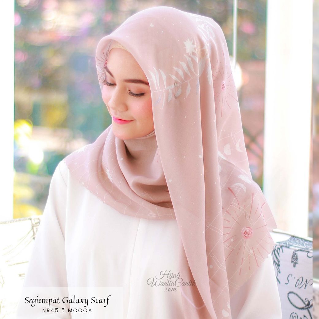 Segiempat Galaxy Scarf - NR45.5 Mocca