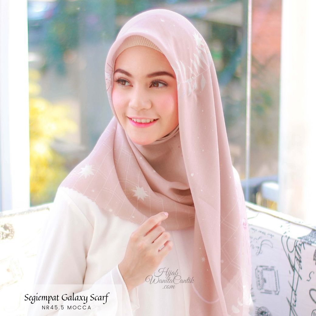 Segiempat Galaxy Scarf - NR45.5 Mocca