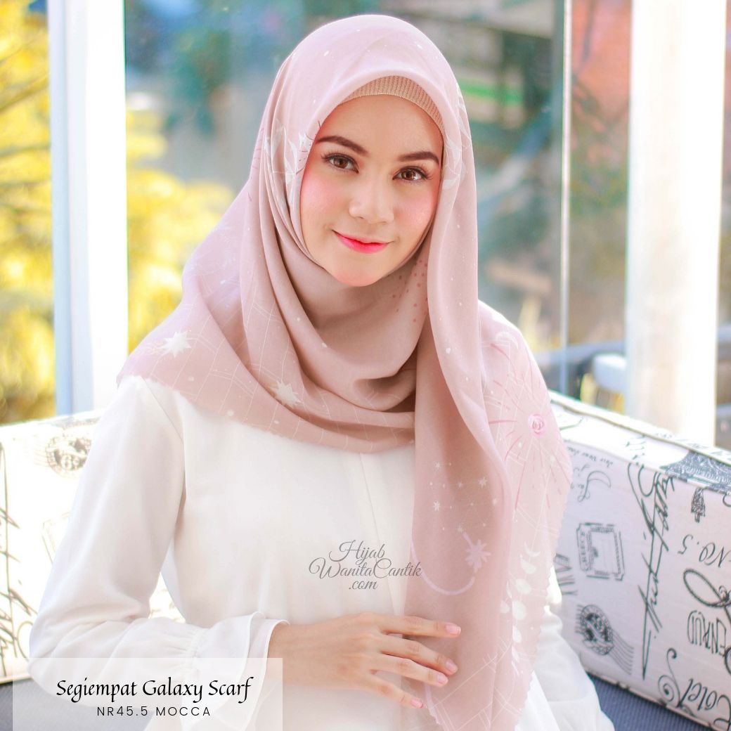 Segiempat Galaxy Scarf - NR45.5 Mocca