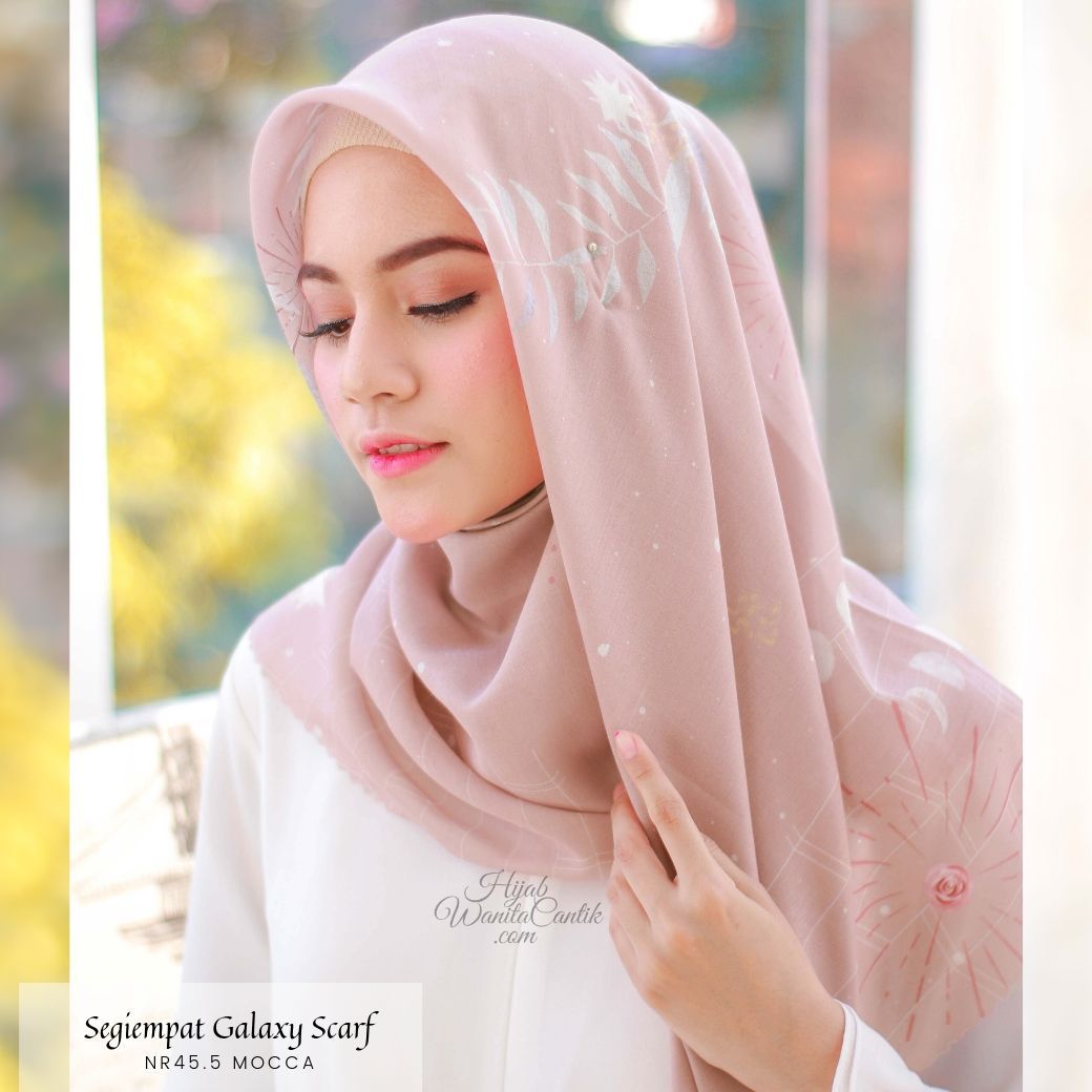 Segiempat Galaxy Scarf - NR45.5 Mocca