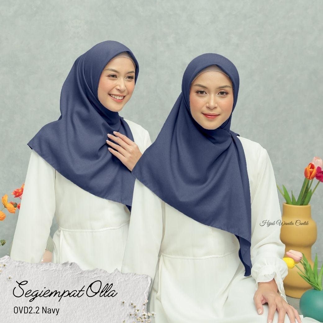 Segiempat Olla Scarf - OVD2.2 Navy