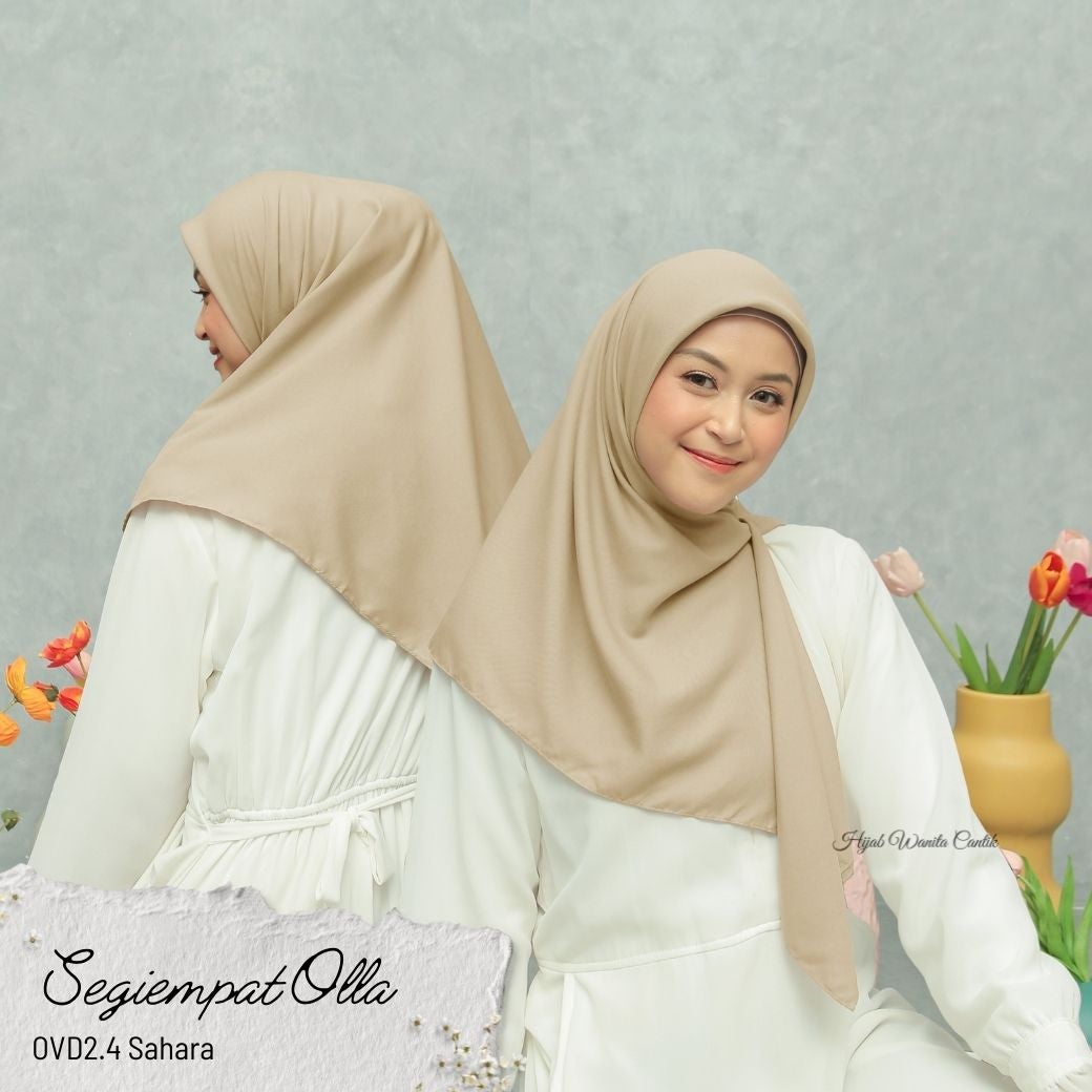 Segiempat Olla Scarf - OVD2.4 Sahara