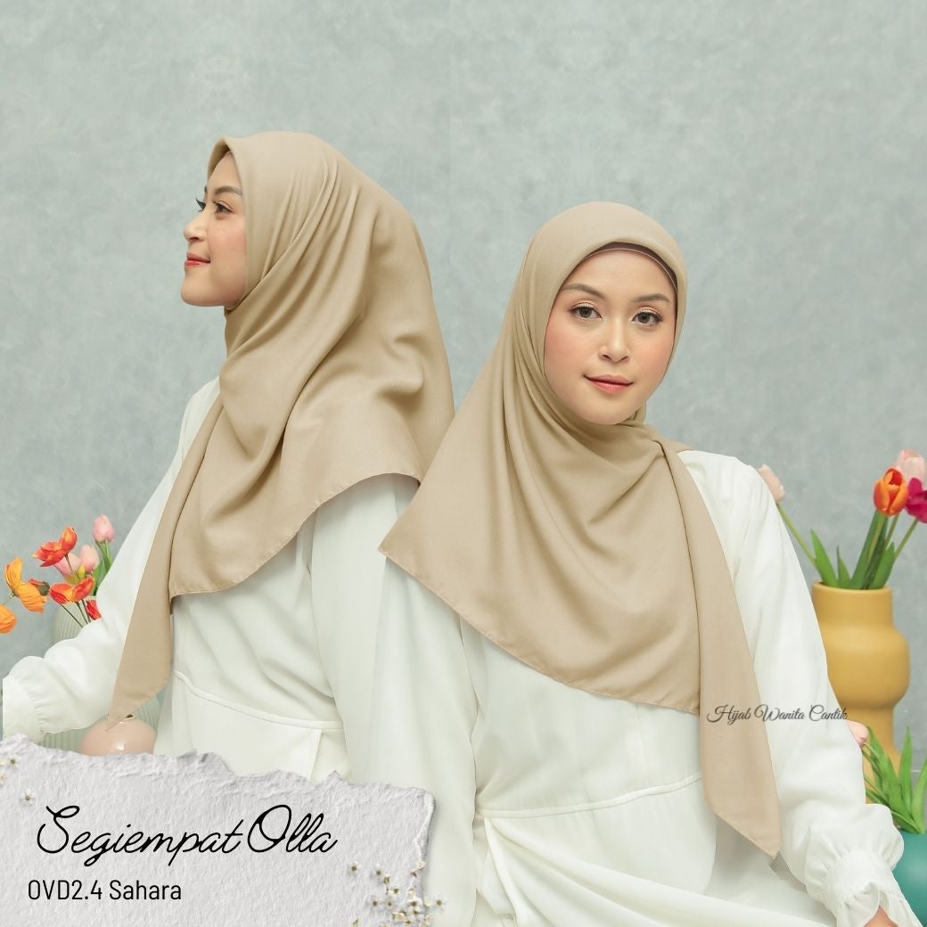 Segiempat Olla Scarf - OVD2.4 Sahara