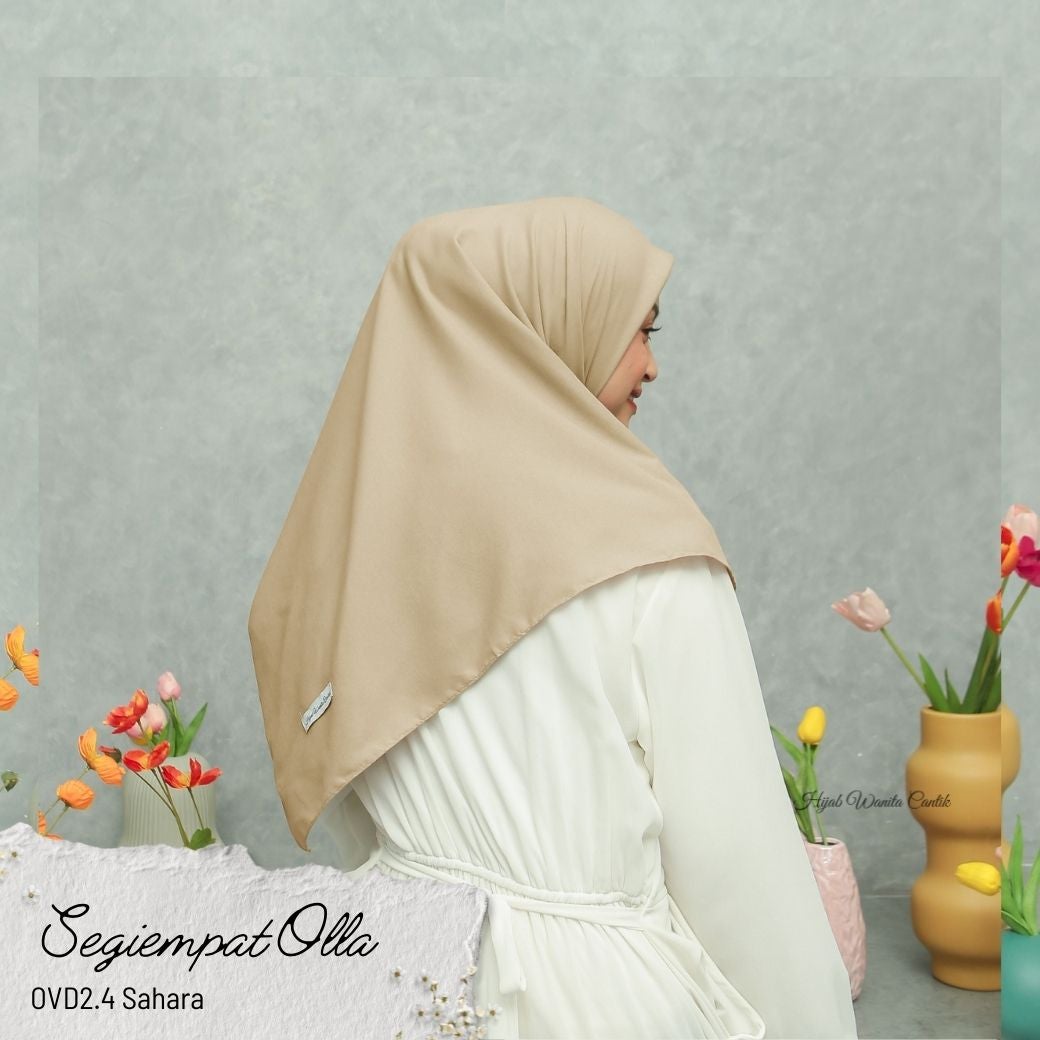 Segiempat Olla Scarf - OVD2.4 Sahara