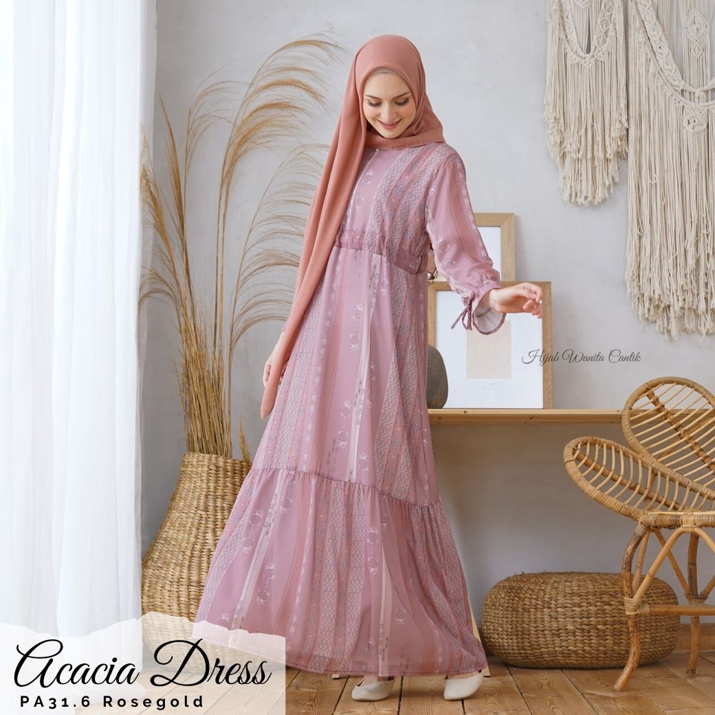 Acacia Dress - PA31.6 Rosegold