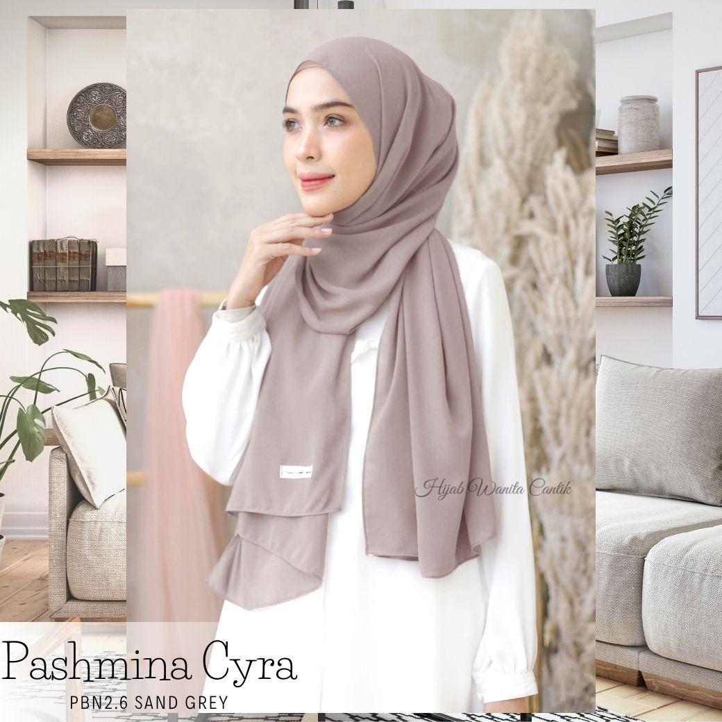 Pashmina Cyra - PBN2.6 Sand Grey