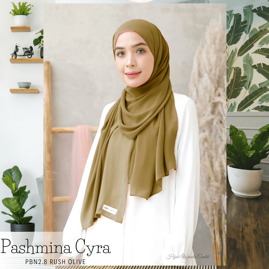 Pashmina Cyra - PBN2.8 Rush olive