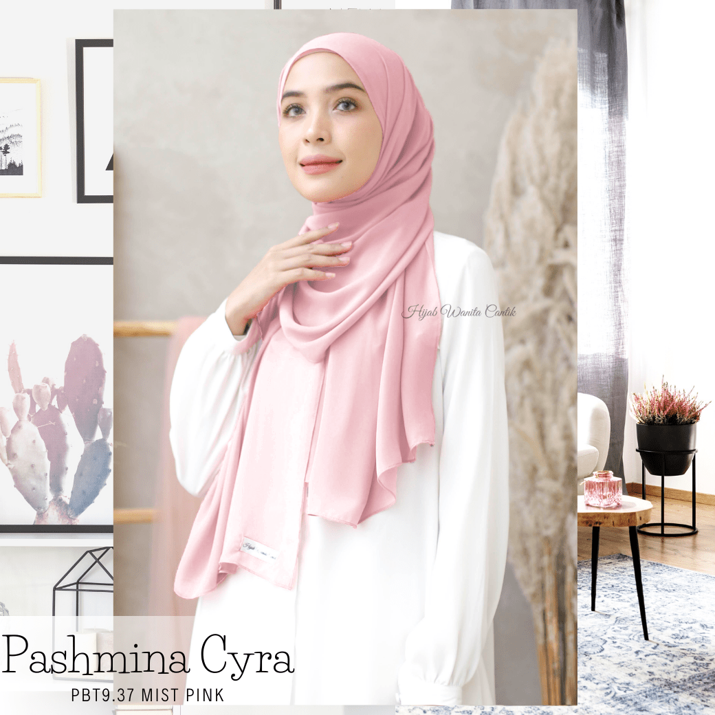 Pashmina Cyra - PBT9.37 Mist Pink