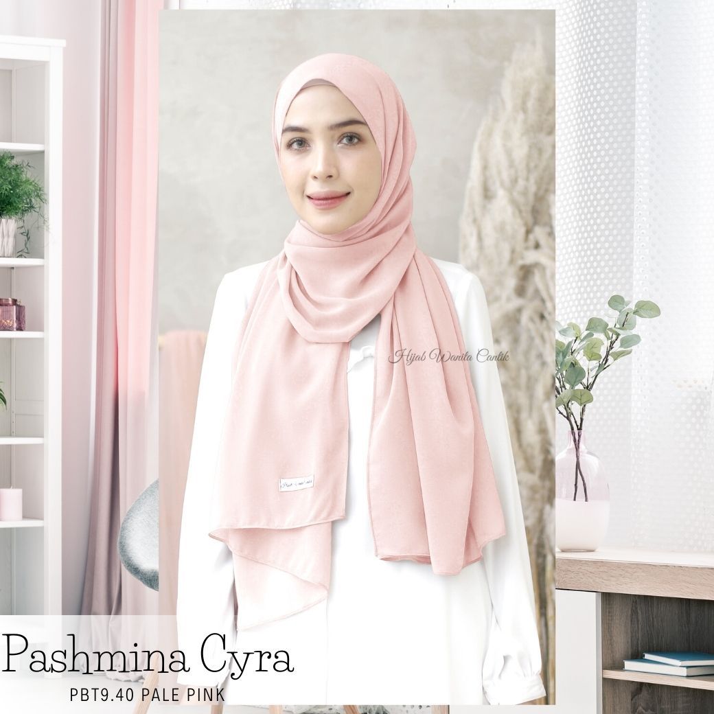 Pashmina Cyra - PBT9.40 Pale Pink