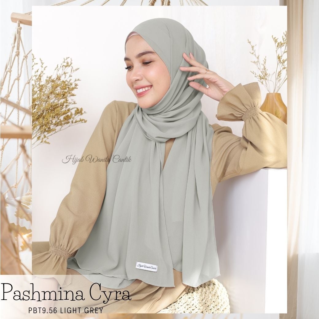 Pashmina Cyra - PBT9.56 Light Grey