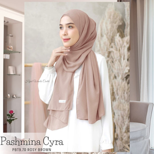 Pashmina Cyra - PBT9.70 Rosy Brown