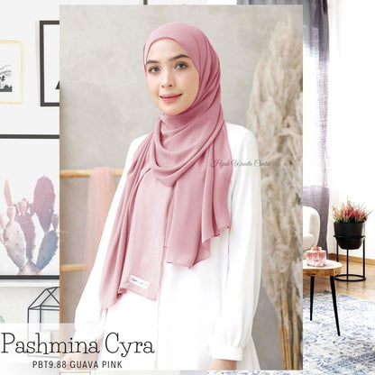 Pashmina Cyra - PBT9.88 Guava Pink