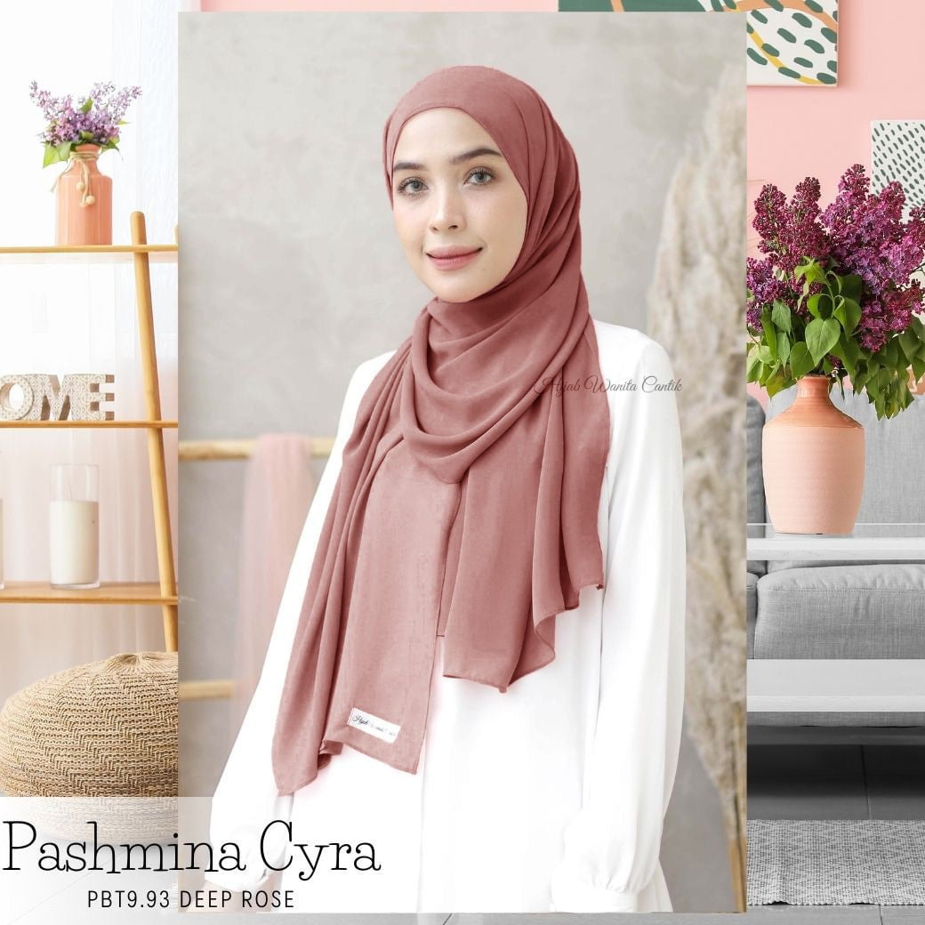 Pashmina Cyra - PBT9.93 Deep Rose