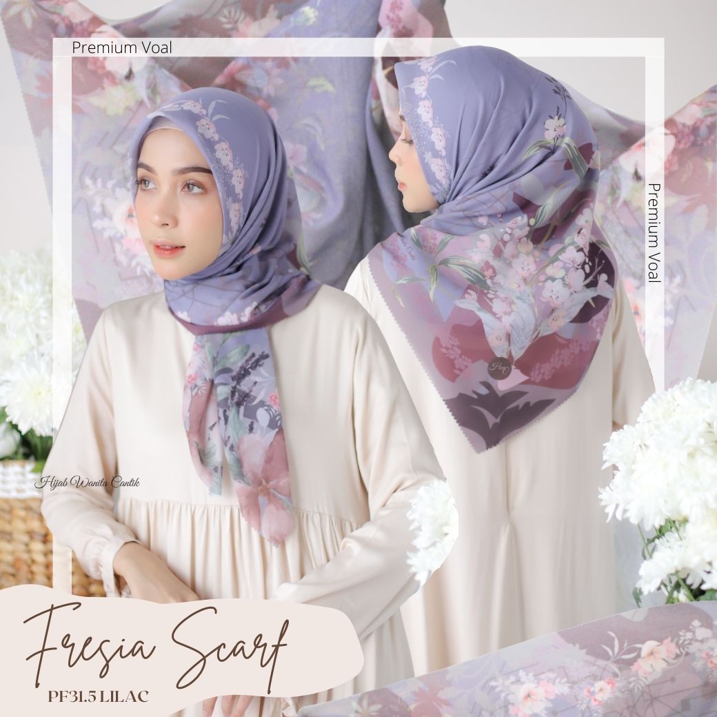 Fresia Scarf Premium Voal - PF31.5 Lilac