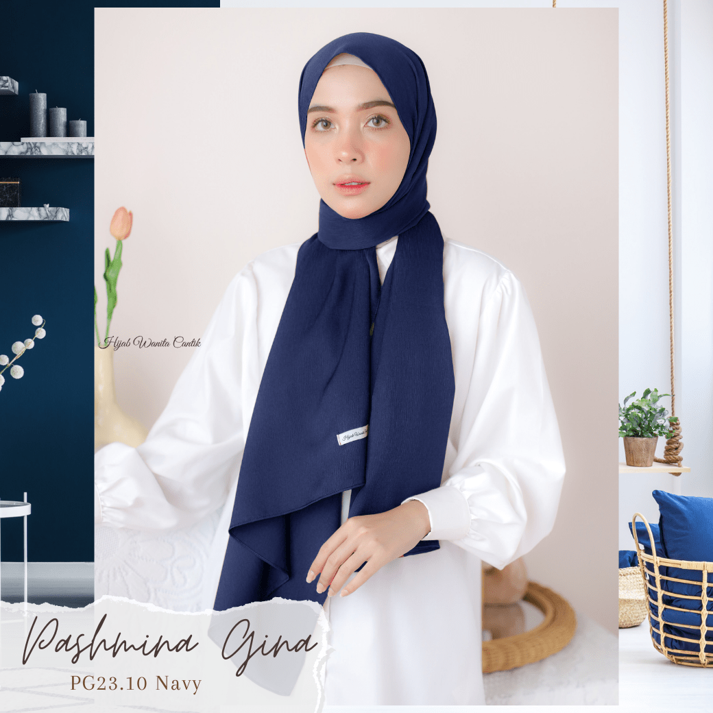 Pashmina Gina - PG23.10 Navy