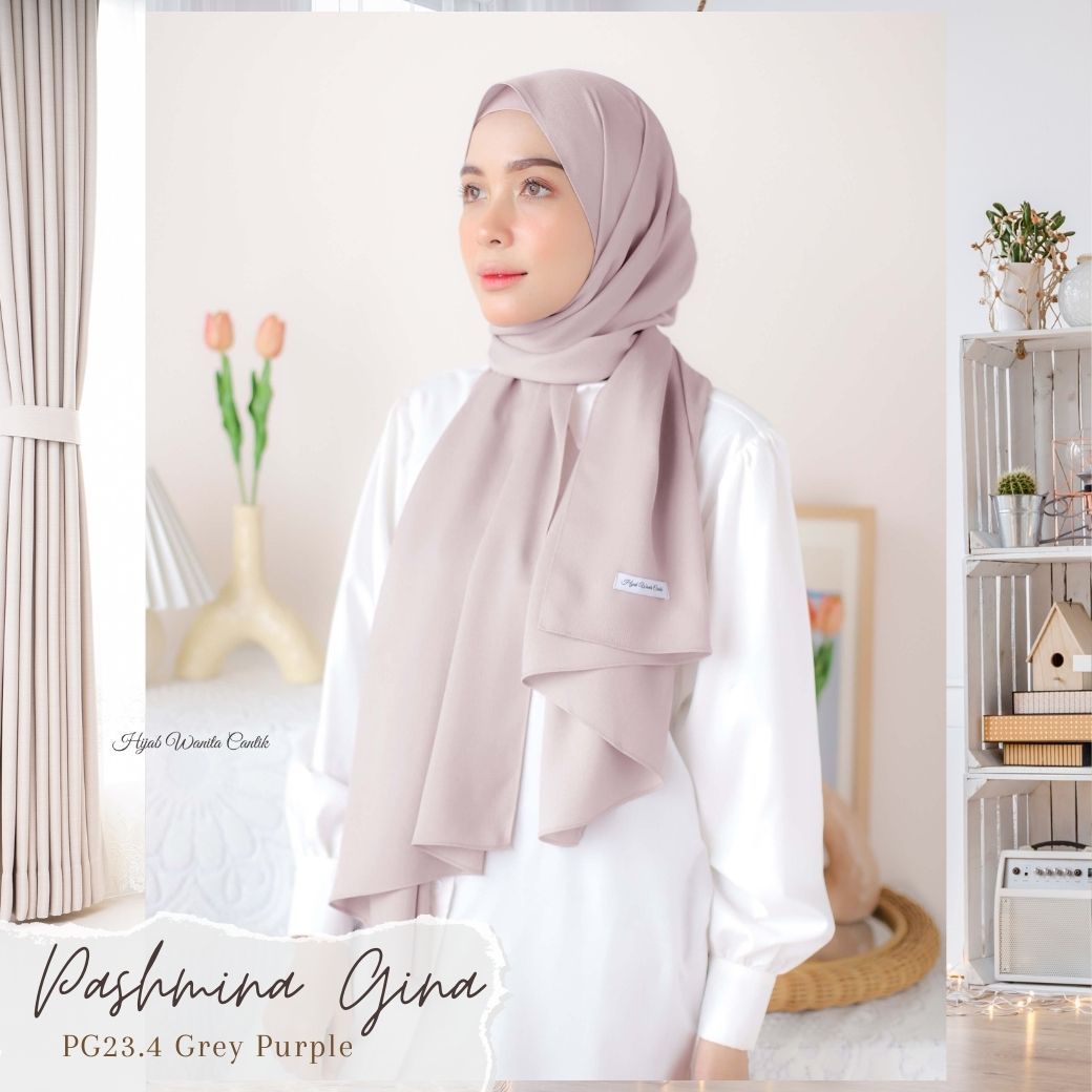 Pashmina Gina - PG23.4 Grey Purple