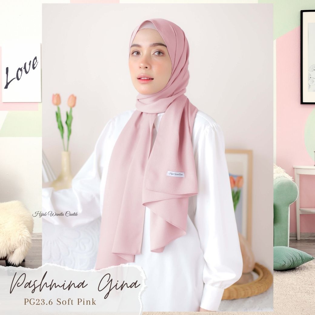 Pashmina Gina - PG23.6 Soft Pink