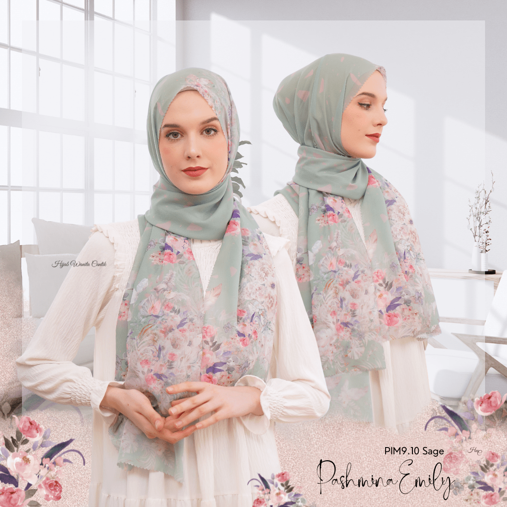 Pashmina Emily - PIM9.10 Sage