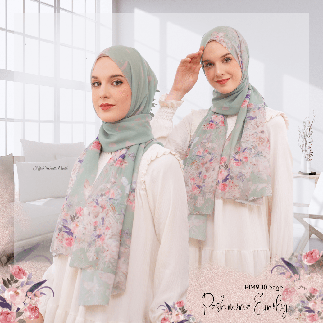 Pashmina Emily - PIM9.10 Sage