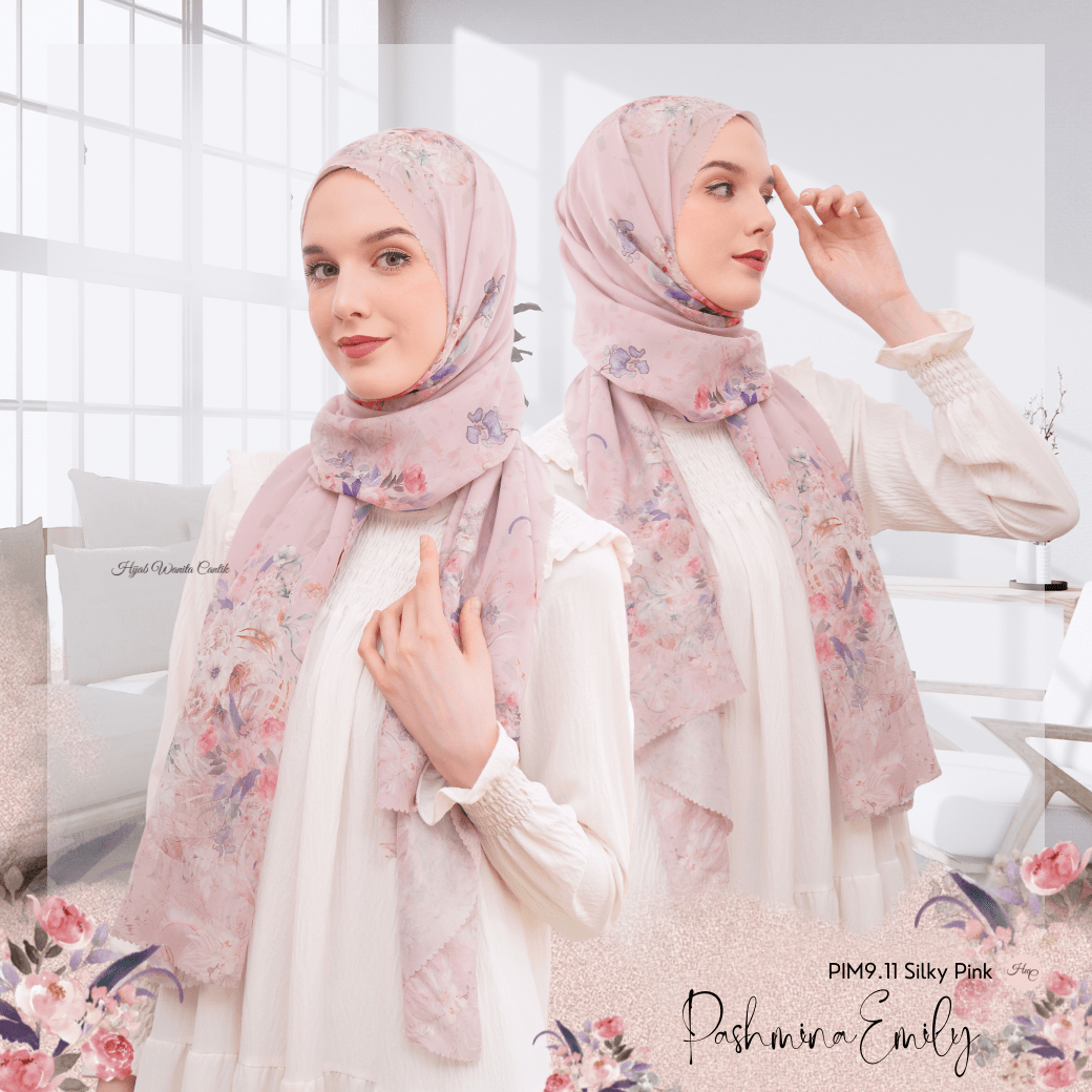 Pashmina Emily - PIM9.11 Silky Pink