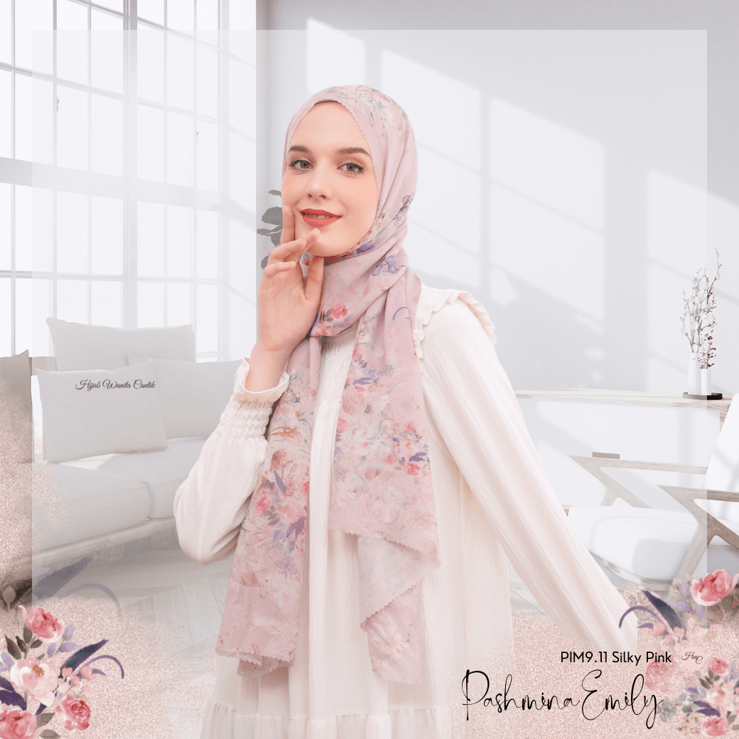 Pashmina Emily - PIM9.11 Silky Pink