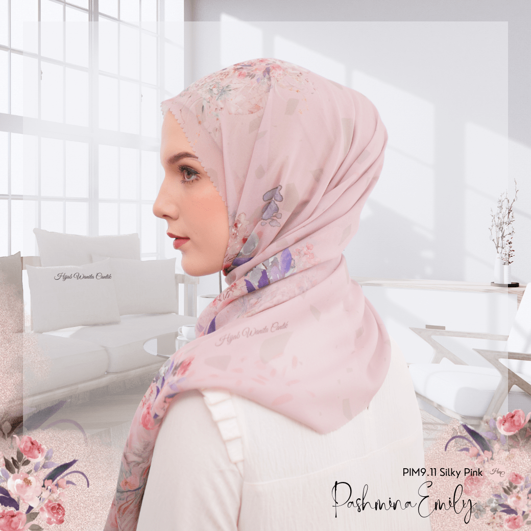 Pashmina Emily - PIM9.11 Silky Pink