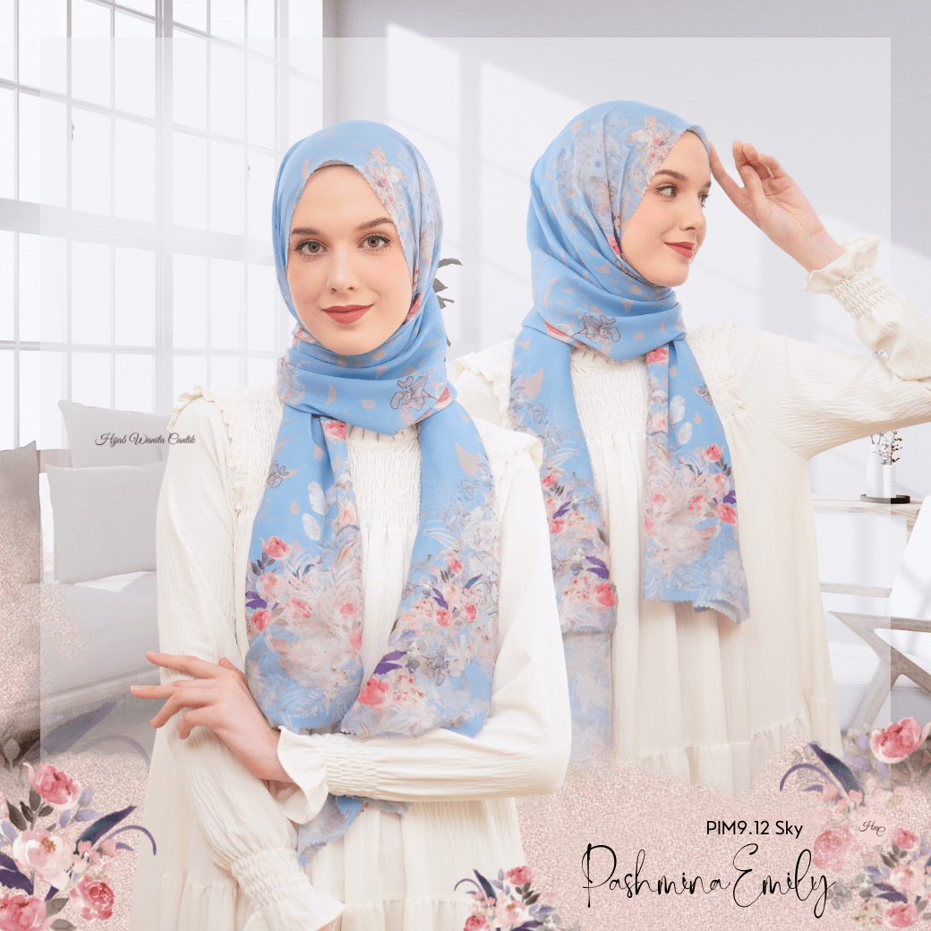 Pashmina Emily - PIM9.12 Sky