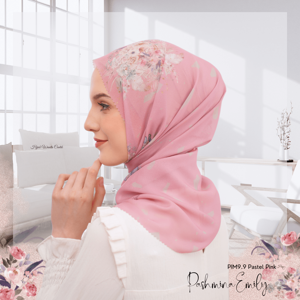 Pashmina Emily - PIM9.9 Pastel Pink