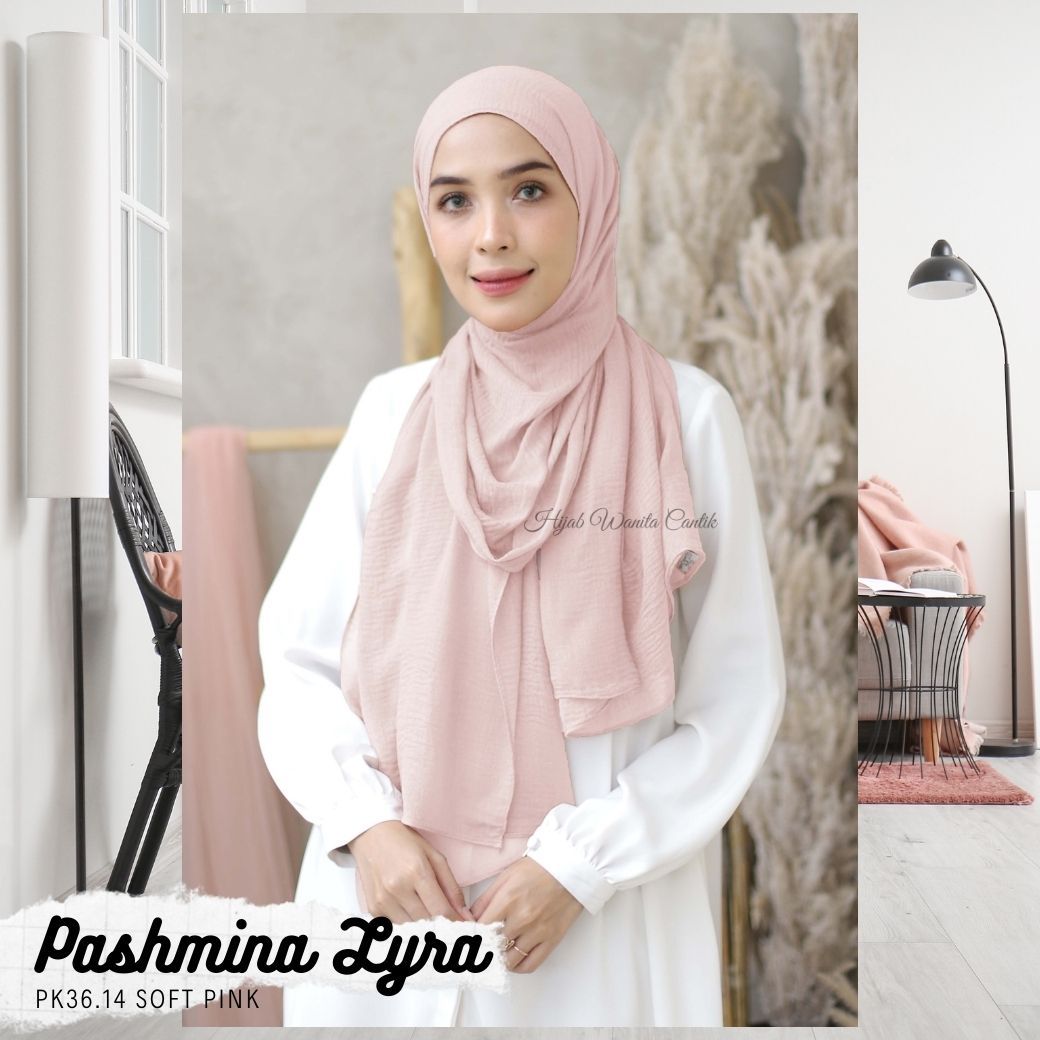 Pashmina Lyra - PK36.14 Soft Pink