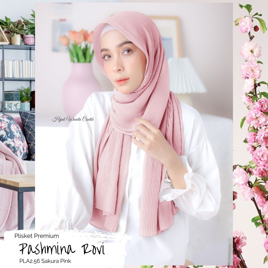 Pashmina Rovi - PLA2.56 Sakura Pink