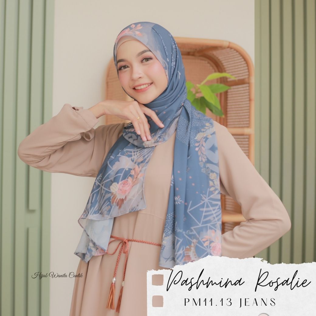 Rosalie - Pashmina Premium Ceruti - Jeans - PM11.13