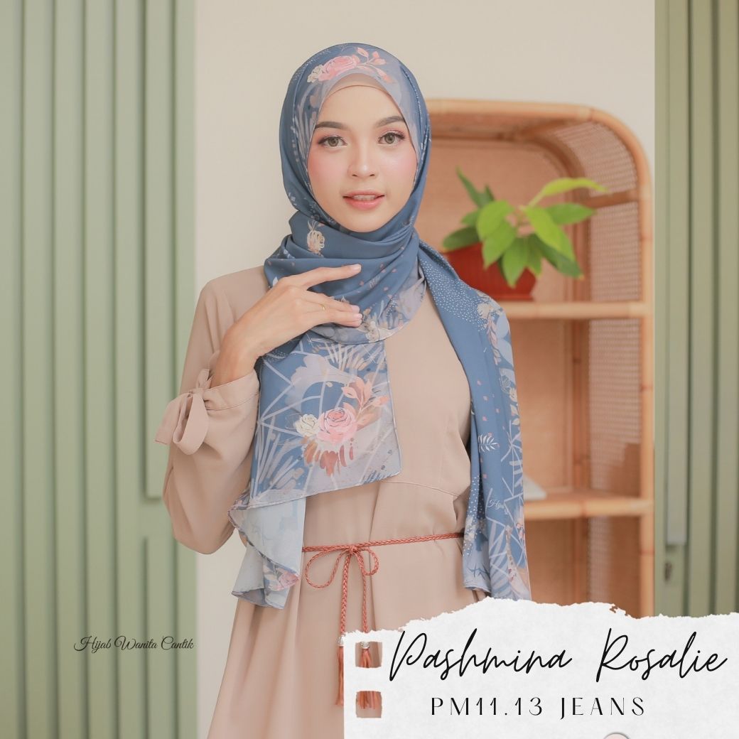 Rosalie - Pashmina Premium Ceruti - Jeans - PM11.13