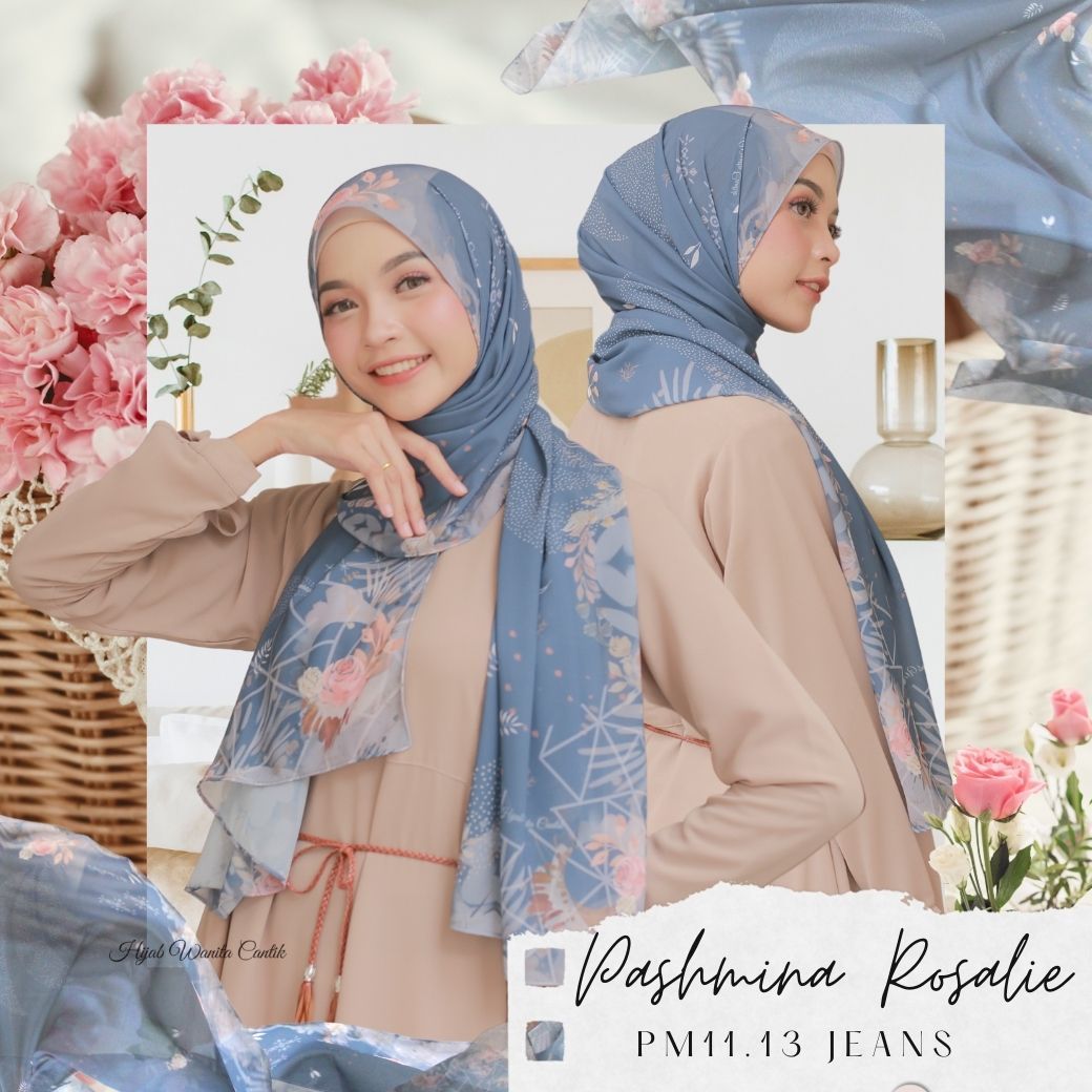 Rosalie - Pashmina Premium Ceruti - Jeans - PM11.13