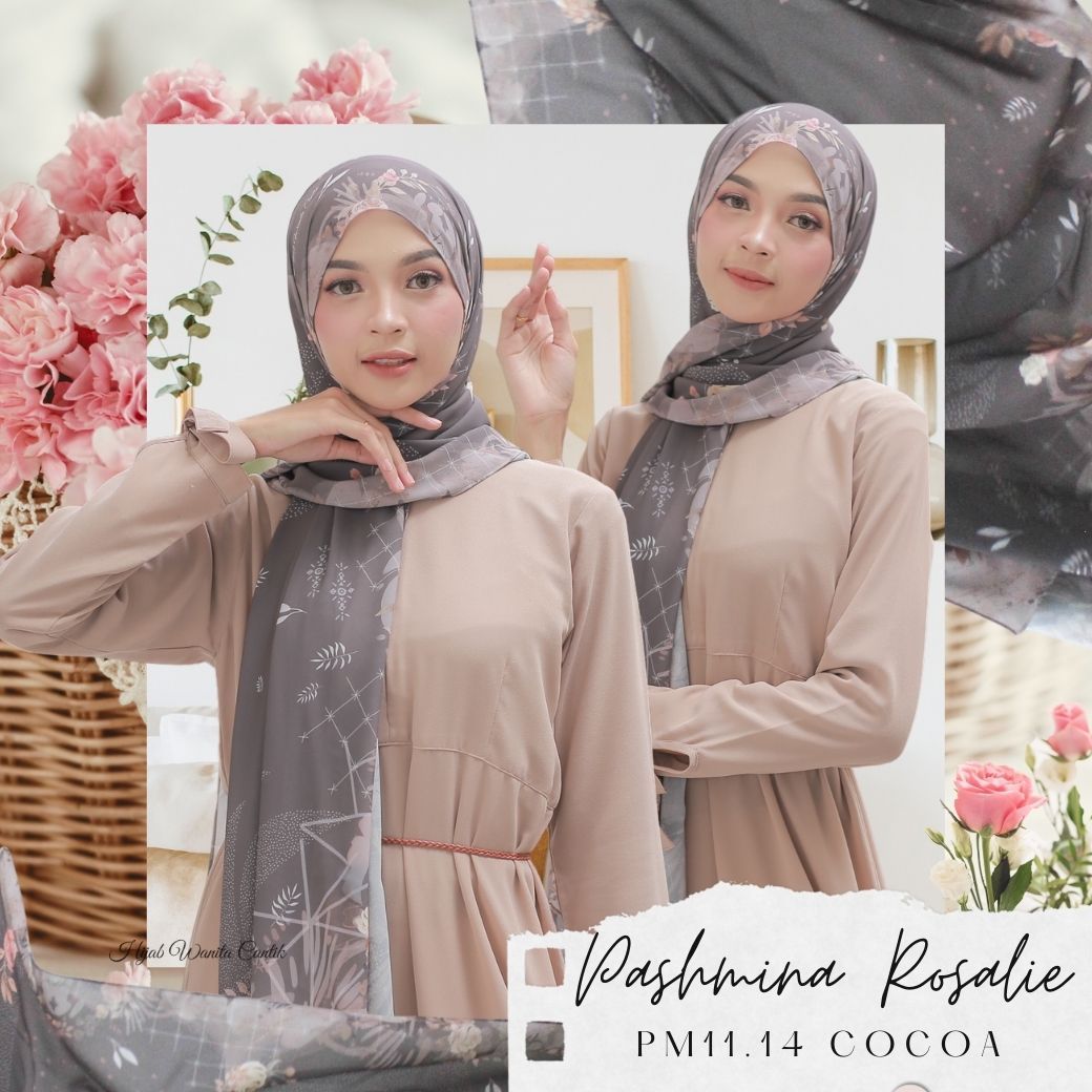 Rosalie - Pashmina Premium Ceruti - Cocoa -  PM11.14