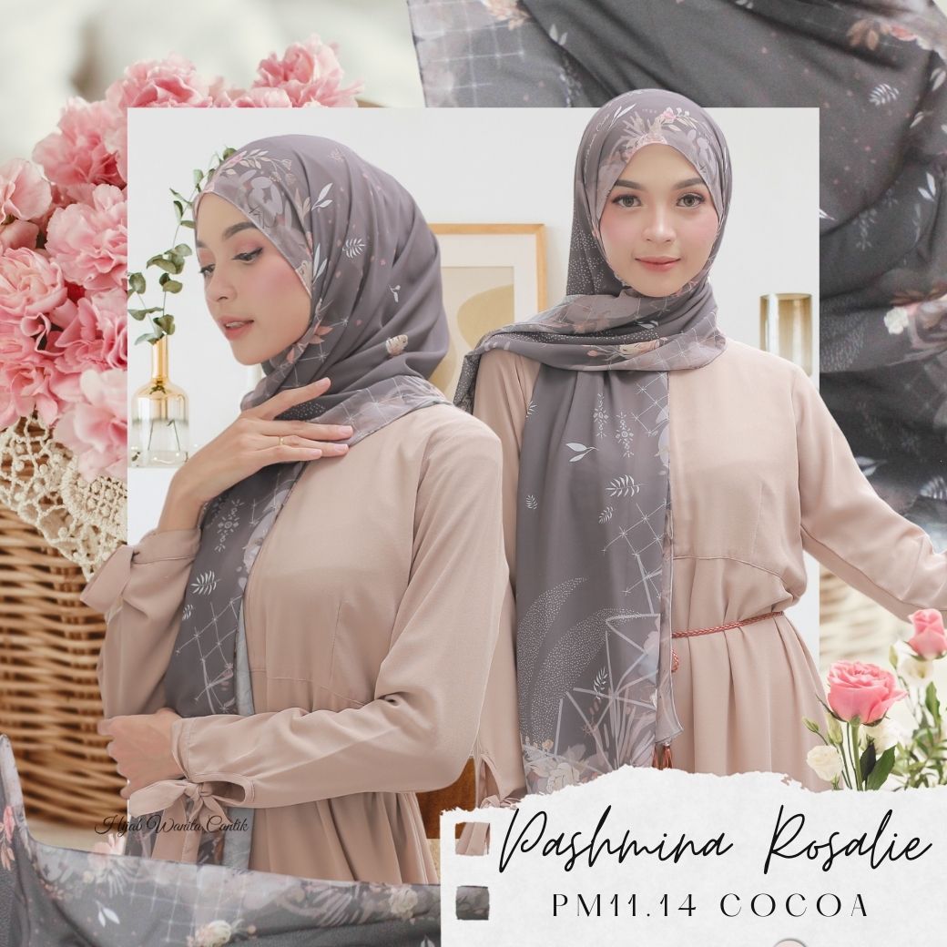 Rosalie - Pashmina Premium Ceruti - Cocoa -  PM11.14